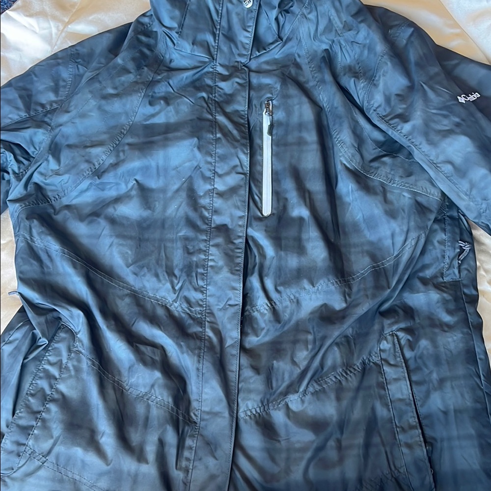 Men's green Columbia jacket